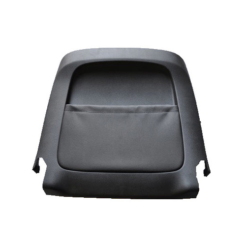 Holden Commodore VE Ute Left Front Seat Backing & Map Pocket. Onyx Black