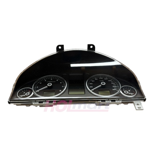 Holden VE Instrument Dash Cluster Series 1 Calais Black Commodore GMH NOS - Damaged