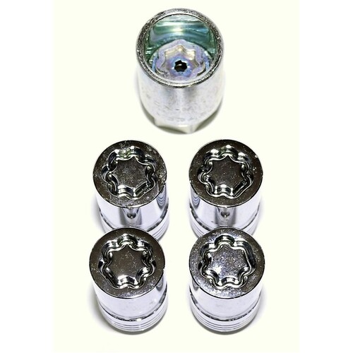 Holden Wheel Lock Nuts Set VE VF WM WN Chrome Commodore GMH HSV NOS