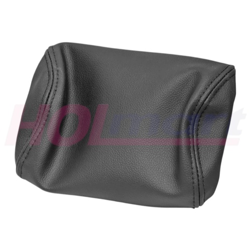 Holden Black Leather Rear Seat Headrest Skin