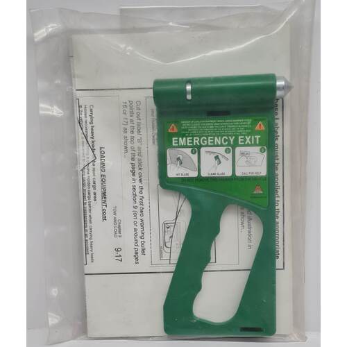 Holden VE VF Wagon Escape Hammer Kit - Emergency Handle