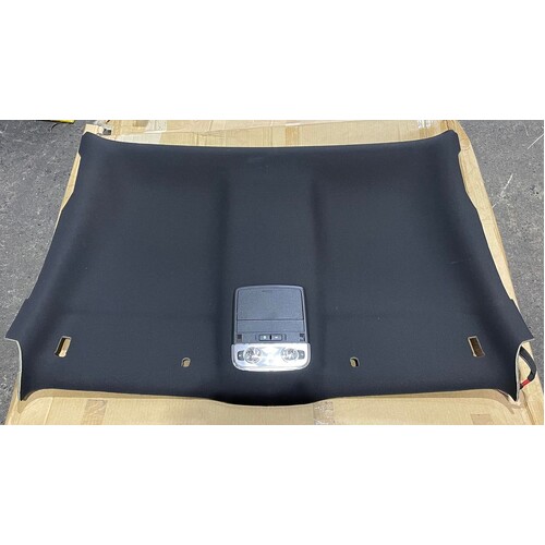Holden VE Series 2 Ute Roof Lining & Map Light Onyx Black Commodore SV6 SS