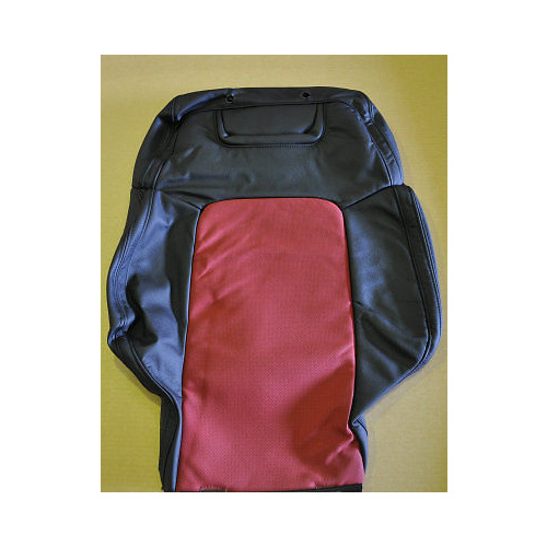 Holden Commodore VE Series II SV6 Ute Left Front Seat Upright Leather Trim. Red (Airbag Type)