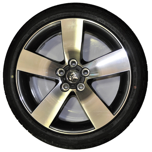 Holden VE SSV Z-Series 19X8" Polished Face Alloy Mag Wheel Rim & Bridgestone Tyre Pulloff. Commodore