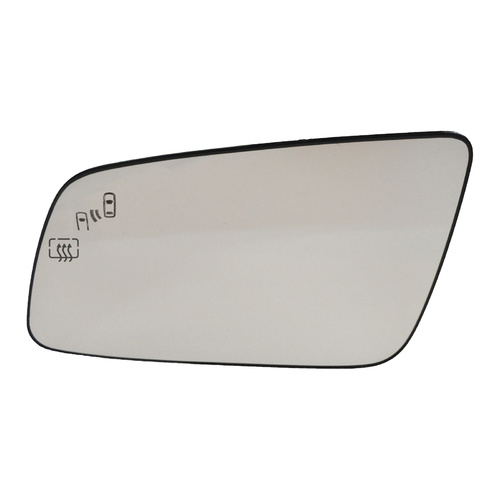 Holden VF WN Door Mirror Glass Left LH (Passenger Side RHD) Blindspot Demist. Commodore HSV