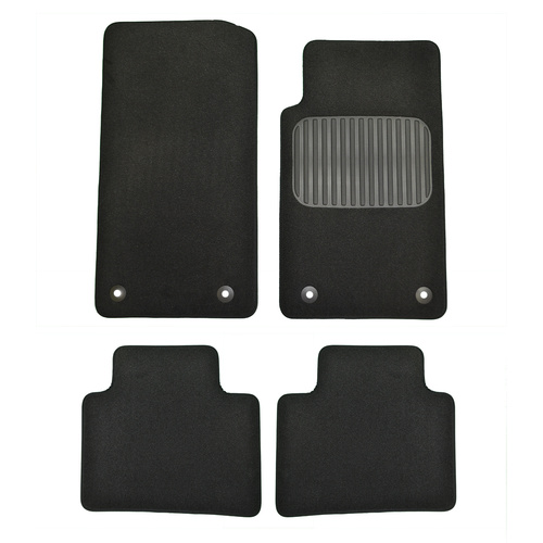 Holden VF Floor Mats Front & Rear Black Sedan / Wagon Evoke Calais SV6 SS SSV Sportswagon Commodore