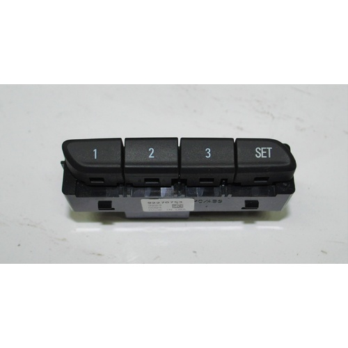 Holden VF WN Drivers Electric Seat Memory Switch 2013~2017 HSV GMH