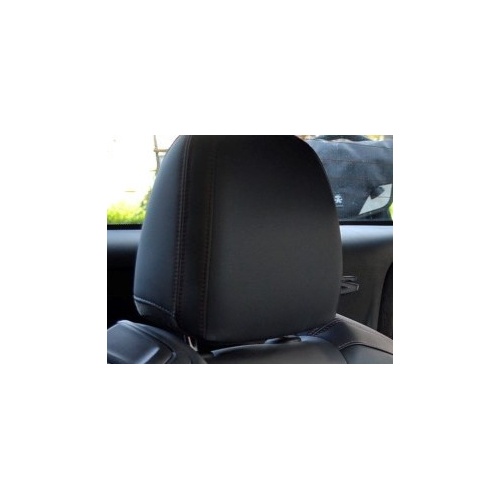 Holden VF Front Seat Headrest Storm & Black Edition (Red Stitch) Commodore SV6 / SS