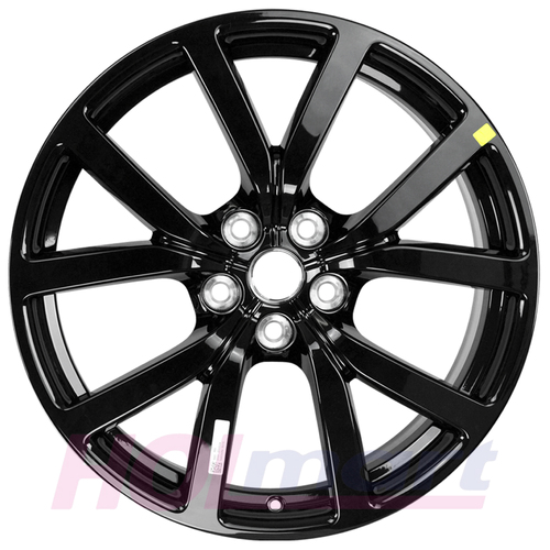 Holden 20" x 9" Alloy Wheel Rim VE VF HF-20 Black Mag HSVi 92276532 Rear Commodore