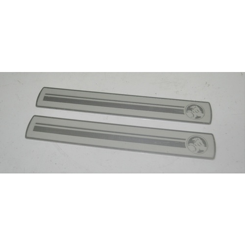 Holden VF Commodore REAR Sill Scuff Plates Pair x2 Collingwood / Motorsport / Sandman GMH