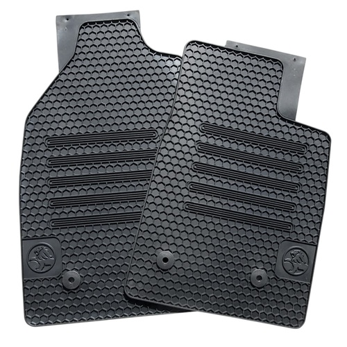 Holden Colorado 2015 - 2020 Front Rubber Floor Mat Set Diver & Passenger