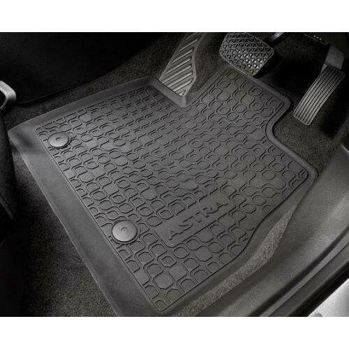 Holden Astra Rubber Floor Mats Sedan Set Of 4 Front / Rear 2017 - 2019