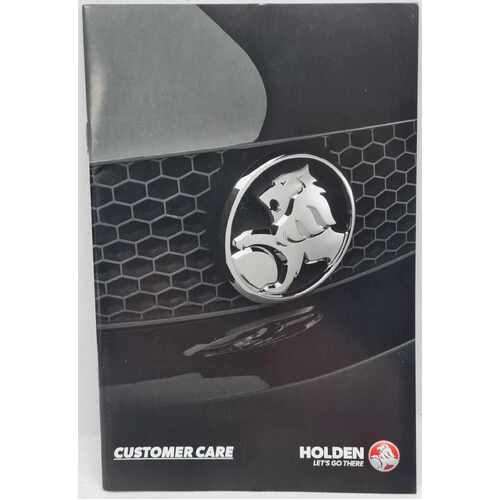 Holden BK Astra Roadside Assist Booklet 2017 - 2020