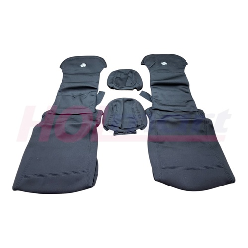 Holden ZB Commodore LT RS RS-V Front Seat Covers & Head Rests Pair 