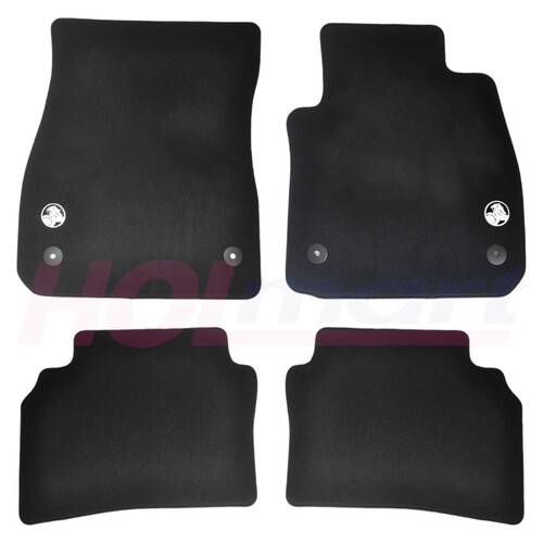 Holden Commodore ZB Carpet Floor Mats Black Front & Rear Sedan/Wagon