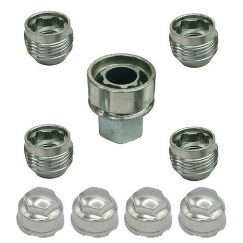 Holden Wheel Lock Nuts & Covers VE VF WM WN Security Kit Commodore SV6 SS HSV Genuine GMH