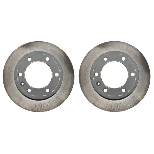 Holden RG Colorado 2.8L Front Brake Disc Rotor Pair (Pulloff) 300x27mm Vented 2012~2018