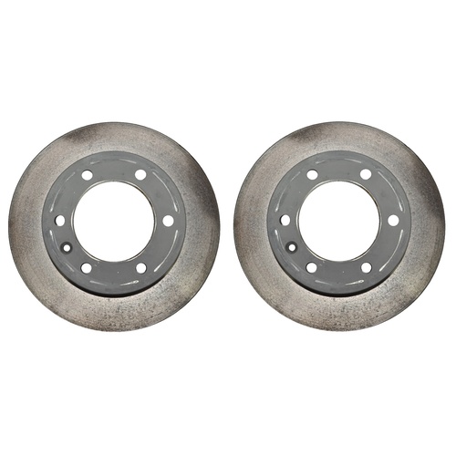 Holden RG Colorado 2.8L Front Brake Disc Rotor Pair (Pulloff) 300x27mm Vented 2012~2018