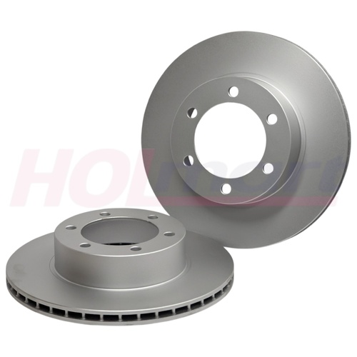 ACDelco Toyota Landcruiser Prado J95 Vented Front Brake Discs