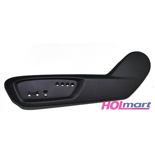Holden Chevy Export VE WM Left Front 8 Way Seat Side Cover - Memory Button Type - Black