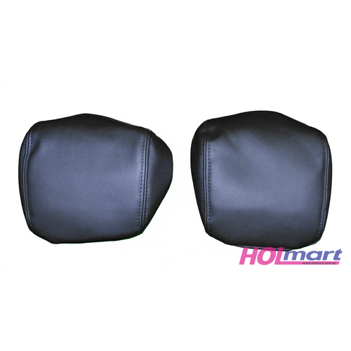 Holden VE Series 2 SS Leather Front Seat Head Trim - Onyx Black