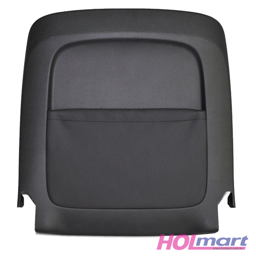 Holden VF Calais Front Seat Backing & Map Pocket - Jet Black