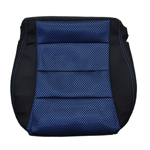 Ford FG XR Front Seat Base Trim Cloth - Blue - Right or Left