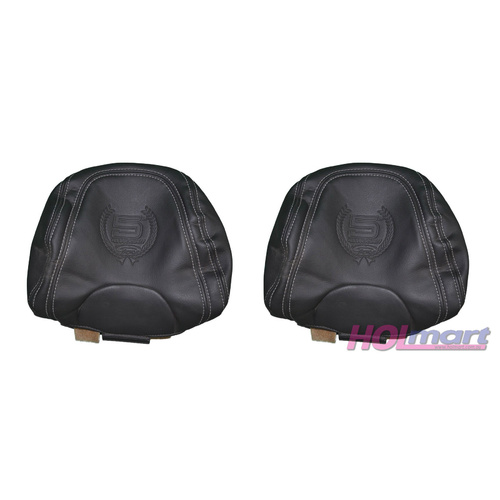 Ford FG FPV GT 5th Anniversary Front Leather Head Rests Trims Pair