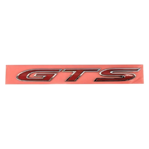 HSV VE GTS Boot Badge Red & Chrome Rim Suits E1 E2 E3 GTS E08-060701