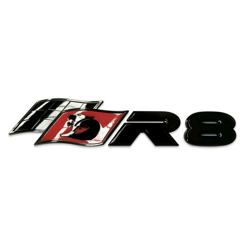 HSV VF R8 Badge Flag Helmet Lion Bootlid Clubsport Maloo GEN-F GEN-F2 Red/Black