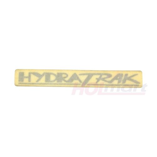 HSV VR VS Clubsport GTS Senator HYDRATRAK CHAR/SILVER Rear Boot Lid Badge Decal