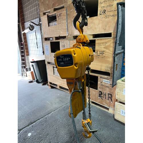 Block & Tackle PWB Anchor 500kg 3 Phase Electric Motor 