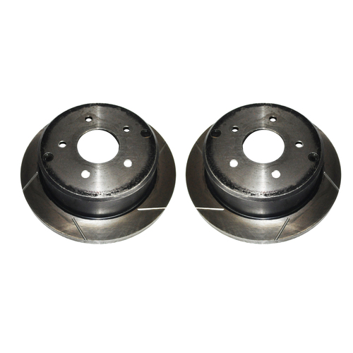 Holden Brake Discs Rear Slotted VT VX VY VZ VU WH WK WL Rotors Commodore Genuine NOS