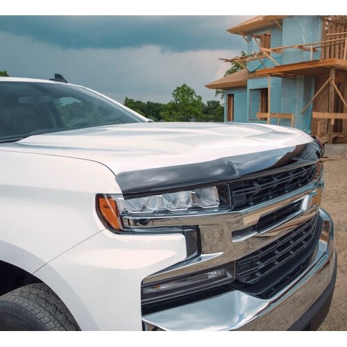Chevrolet Silverado 1500 Bonnet Protector Hood Deflector Black Smoked GMSV LTZ LT