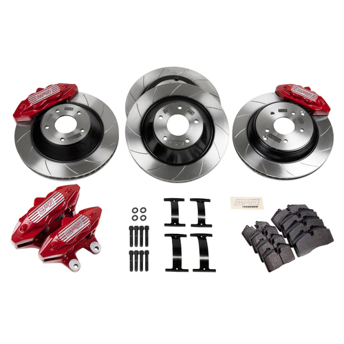 HSV Harrop Brakes Kit VT VX VY VZ Calipers & Discs 4 Piston Pot Clubsport GTS Maloo Holden Commodore WH WK WL V2