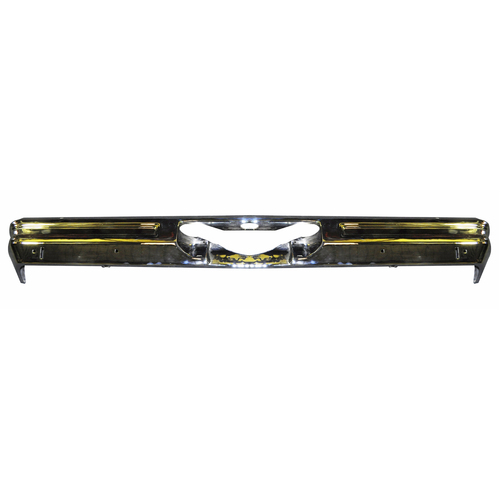 Holden HJ Monaro Sedan Chrome Rear Bar No Holes Reco GMH NOS HX HZ