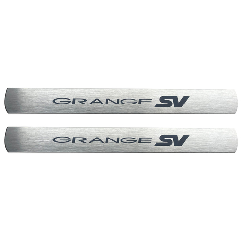 HSV WN Grange SV Sill Scuff Plates REAR ONLY Set X2 GENF GEN-F2 NOS