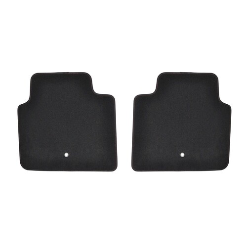 HSV REAR Carpet Floor Mat VT VX VY VZ V2 VU Black/Red Stitch Holden - Clubsport R8 Senator GTS Commodore NOS