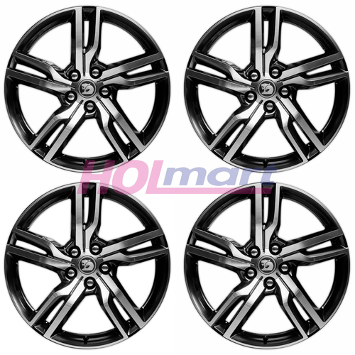 HSV VF 20" Mag Wheels LSA Clubsport R8 Maloo Black Accents Staggered Rims Genuine Set X4 Holden NOS
