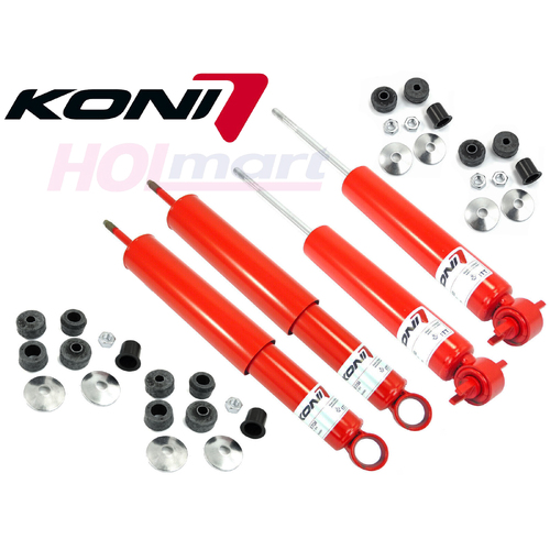KONI HQ HJ HX HZ WB Adjustable Shock Absorbers Holden Front & Rear Kit Dampers X4 KIT