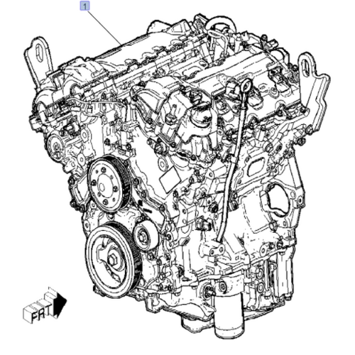 Holden LGX V6 3.6L Engine ZB Motor Crate Long Engine Commodore VXR Calais RS VVT GMH