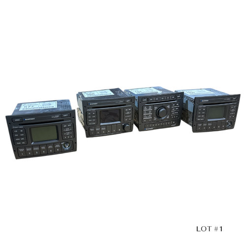 Blaupunkt Radio Headunits Holden VY VZ CD (4 Units) - DAMAGED FOR PARTS/REPAIR