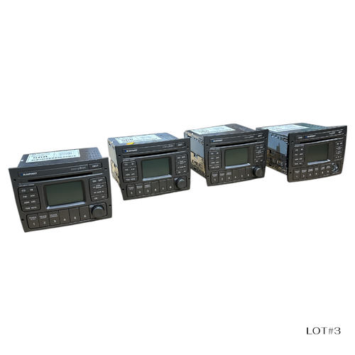 Blaupunkt Radio Headunits Holden VY VZ CD (4 Units) - DAMAGED FOR PARTS/REPAIR