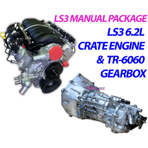 Holden LS3 V8 6.2L Engine & Manual TR-6060 6 Speed Transmission Package VE VF HSV