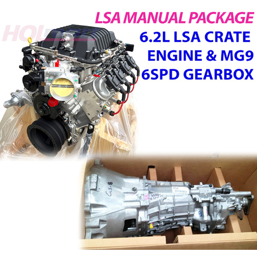 Holden HSV VF LSA V8 6.2L Engine & MG9 Manual 6 Speed Transmission Package Supercharged GTS 430KW