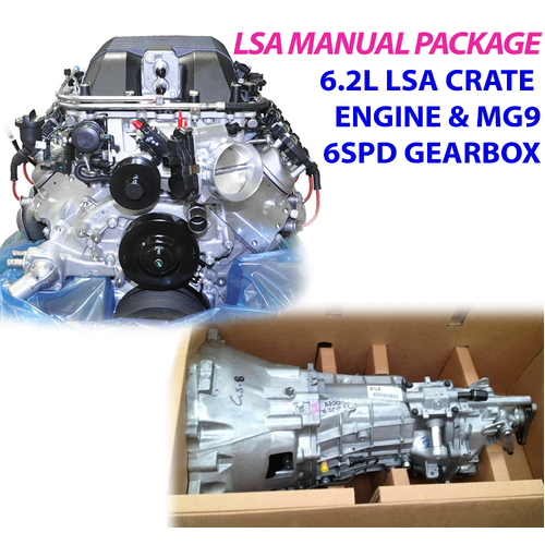 Holden HSV VF LSA V8 6.2L Engine & MG9 Manual 6 Speed Transmission Package Supercharged GTS 430KW