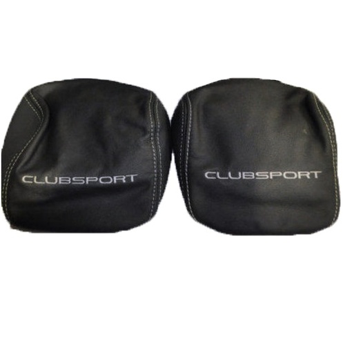 HSV VE Clubsport E1 E2 E3 Leather Front Seat Head Rests. One Pair Only Left & Right Side