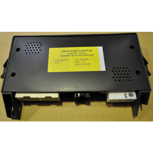 Holden WK Caprice HSV Grange Right Front 8 Way Seat Memory Controller Module
