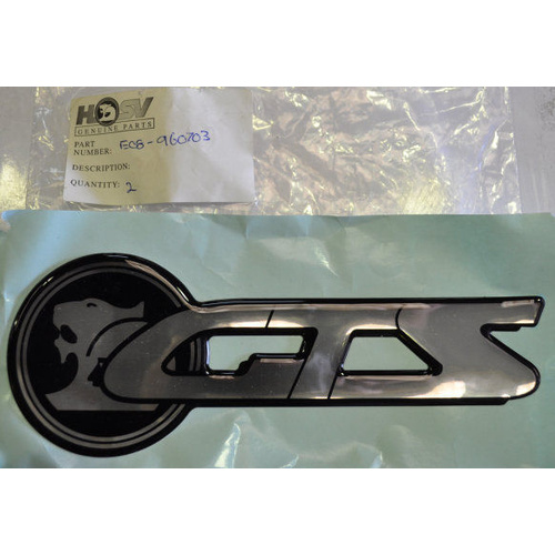 HOLDEN HSV VS GTS REAR DOOR BADGE. RARE NOS GMH V8