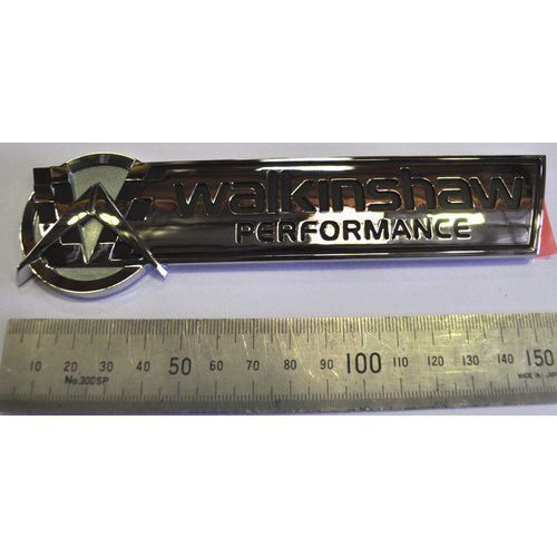 HOLDEN WALKINSHAW PERFORMANCE HSV BOOT DECKLID BADGE VE SS. LARGE 